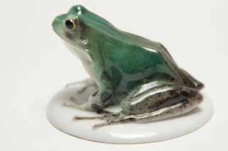 Rare Vintage Rosenthal Bavaria Porcelain Frog Toad Small Figurine 