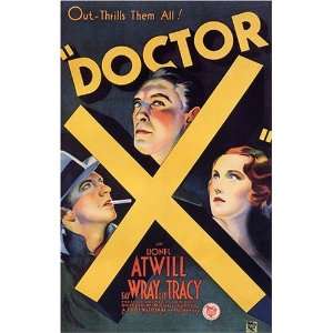  Vintage Horror Movie Poster Doctor X