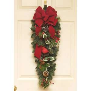  Christmas Wreath Cardinal Door Swag