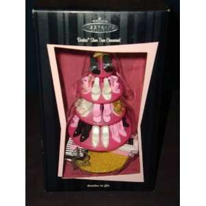 Hallmark Keepsake Ornament   Barbie Shoe Tree 45th Anniversary 2004 