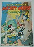 MICKEY MOUSE POSTER  YE OLDEN DAYS   (ROMEO & JULIET)  