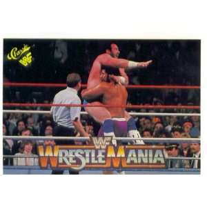 1990 Classic WWF Series 2 History of WrestleMania Wrestling Card #82 