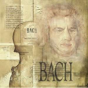  A Tribute To Bach   Poster by Marie Louise Oudkerk (27.6 x 