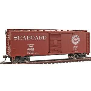  Bachmann HO Silver Series 40 Box Car   Seaboard Through 