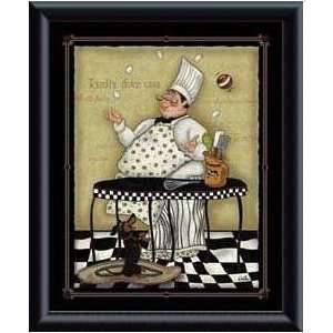   Chef   Artist Dena Marie  Poster Size 8 X 10