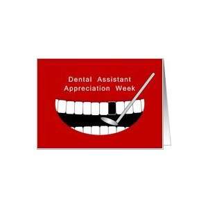 Dental Assistant Appreciation Card