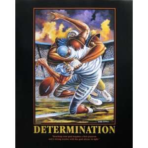   Motivational Sports Poster by Ernie Barnes 30 x 24 in.