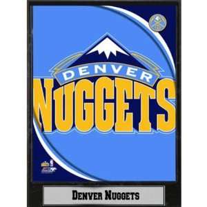   NBA Plaque  2011 Denver Nuggets Logo Case Pack 14