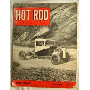  Hot Rod Magazine July 1949 Denvers Odd Rod Motor Trend 