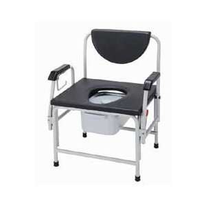  Large Bariatric Drop Arm Commode, Assembled by Drive 