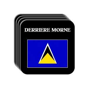  Saint Lucia   DERRIERE MORNE Set of 4 Mini Mousepad 