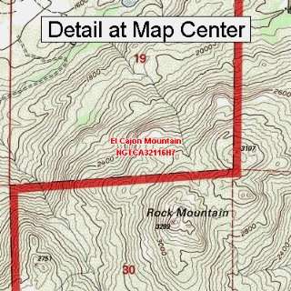   Map   El Cajon Mountain, California (Folded/Waterproof) Sports