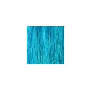  7   12 inch Turquoise Feather Hair Extensions   4 pack 