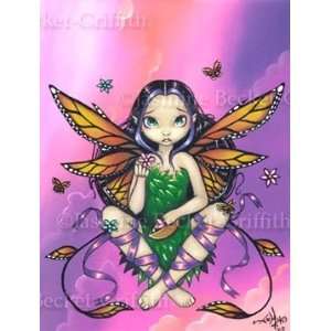  Fairy At Sunset by Jasmine Becket Griffith 8x10 Ceramic 