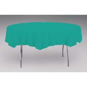  Teal Octy Round Paper Table Covers