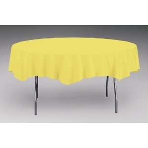    Mimosa Yellow Octy Round Paper Table Covers