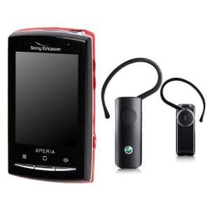   Screen, Wi Fi and Bluetooth(Red) + OEM Sony VH110 Bluetooth Handsfree