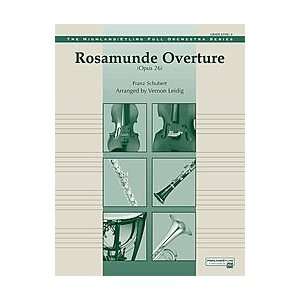  Rosamunde Overture, Opus 26 Conductor Score & Parts 