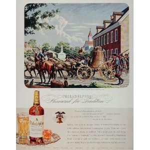   Whiskey Liberty Bell Bingham   Original Print Ad
