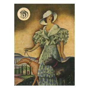  Blanco y Negro, Magazine Plate, Spain, 1925 Stretched 