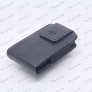  CLIP Leather Case For Blackberry Bold 9900 9930 RIM COVER NEW  