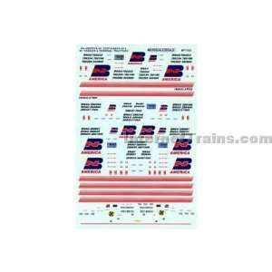 Microscale N Scale 48 Container & Chassis Decal Set 