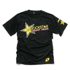   One Industries Rockstar Freestar T Shirt   X Large/Black Automotive