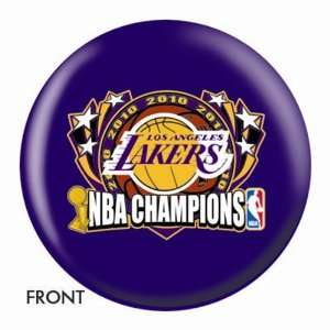    LA Lakers 2010 NBA Champions Bowling Ball