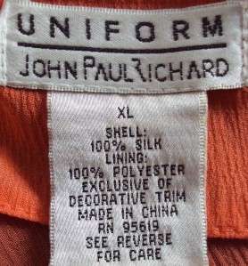 UNIFORM JOHN PAUL RICHARD SPARKLY SEQUINED KURTA TOP Size XL  