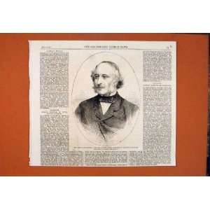   Major General Robert Bruce Governor Print 1862