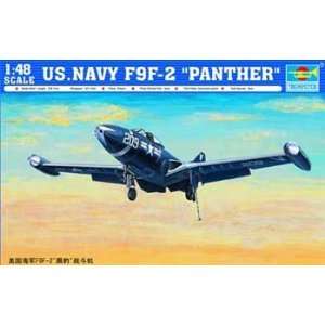  F9 F2 Panther Fighter 1/48 Trumpeter Toys & Games