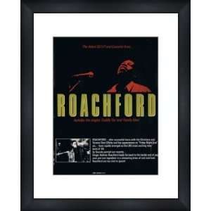  ROACHFORD Debut   Custom Framed Original Ad   Framed Music 