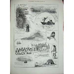  1888 Mount Buckland Tribe Man Indians Staten Beagle
