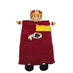   Redskins NFL Plush Team Mascot Sleeping Bag (72) 