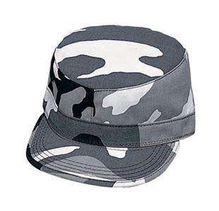 NEW MILITARY STYLE CAMOUFLAGE FATIGUE CAPS 8 PATTERN  