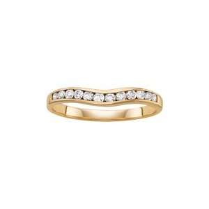   ct. tw. Diamond Anniversary Ring in 14kt. Gold (Size 5.5) Jewelry