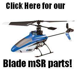 Flite Blade mSR Helicopter Canopy & Fin Set EFLH3018  