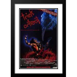  Trick or Treat 32x45 Framed and Double Matted Movie Poster 