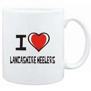    Mug White I love Lancashire Heelers  Dogs