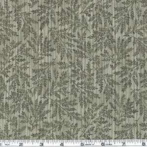  45 Wide Yours Truly Ferns Dusty Green Fabric By The Yard 