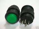 2pcs Locking Green Light 3v Led Off/On 250v Switch,G503L m