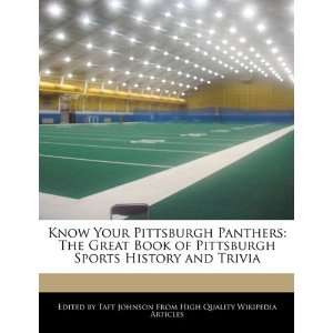   Book of Pittsburgh Sports History and Trivia (9781241147860) Taft