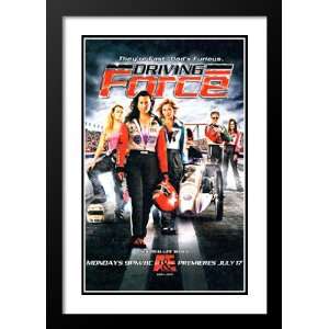 Driving Force (TV) 20x26 Framed and Double Matted TV Poster   Style A 