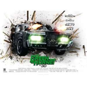 The Green Hornet (2011) 11 x 17 Movie Poster Style F 