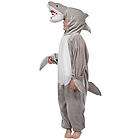 Child Kidz Shark Fancy Dress Sea Life Animal Costume Age 7 8 Years 