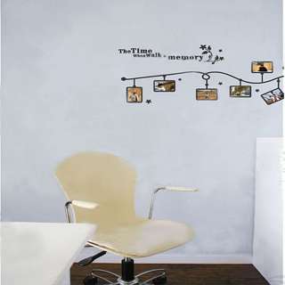 New Time Memory DIY Wall Art Sticker Home Decal Mural PVC Stickers 