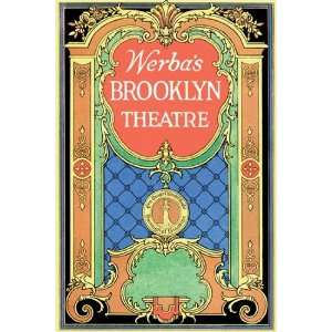  Werbas Brooklyn Theatre by Unknown 12x18 Kitchen 