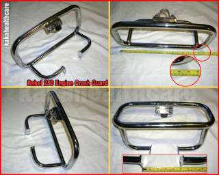 Honda Rebel CMX250 Engine Guard Crash Bar (1986 2008)  