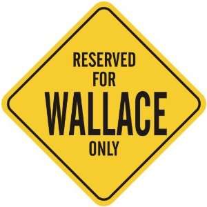   RESERVED FOR WALLACE ONLY  CROSSING SIGN