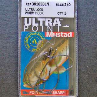 Mustad #38105BLN ~ UltraLock Heavy Wide Gap Hook